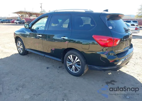 2020 Nissan Pathfinder Sv 2Wd из США, поврежденный, VIN 5N1DR2BN8LC592550